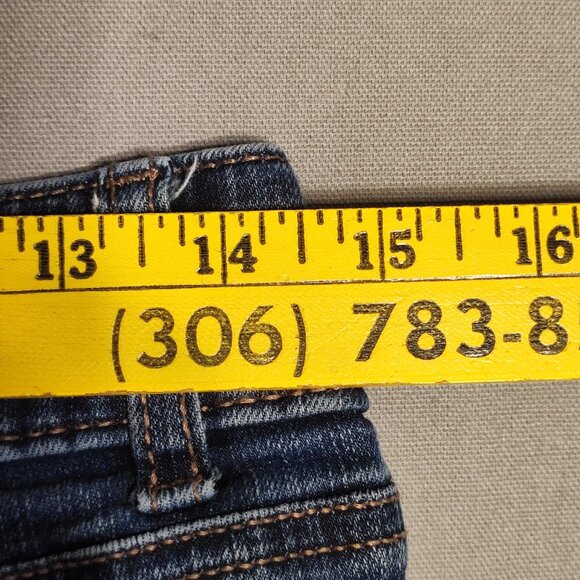 Maurices jeans women's size 4 denim blue mid-rise straight leg - Picture 8 of 12